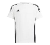adidas Tiro24 Sweat Fußball-Trainingsshirt Kinder IR9358 - white/black 164