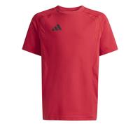 adidas Kinder T-Shirt Tiro Travel Tee KD1141 152 Team Power Red2/Black