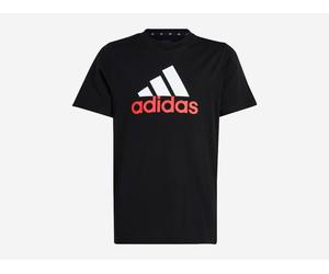adidas Kinder T-Shirt U BL 2 TEE BLACK/BRIRED 176