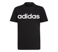 adidas Kinder T-Shirt U LIN TEE HR6400 164 Black