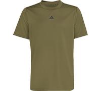 adidas Kinder Train Essentials Logo T-Shirt (Größe 116, oliv)