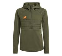 adidas Kinder Trainingstop Tiro 25 Essentials Winterized JW4592 164 Night Cargo/Tent Green/Orange