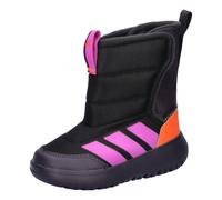 Winterstiefel ADIDAS SPORTSWEAR "WINTERPLAY E KIDS", Gr. 25, cschwarz, purbur, impora, Textil, sportlich, Schuhe (95486037-25) cschwarz, purbur, impora