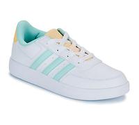 adidas Breaknet Lifestyle Court Lace Shoes Sneaker, Cloud White Semi Flash Aqua Orange Tint, 40 EU