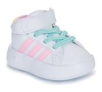 Grand Court Mid Kids Schuh Cloud White / Clear Pink / Ice Yellow 27