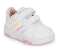 adidas Unisex Kinder Tensaur Hook and Loop Shoes, Cloud White/Blue/Bliss Lilac, 25 EU