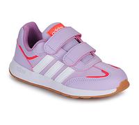 Klettschuh ADIDAS SPORTSWEAR "TENSAUR SWITCH KIDS", Gr. 31, powder plum, cloud weiß, lucid rot, Synthetik, Textil, sportlich, Schuhe (16643616-31) powder plum, cloud weiß, lucid rot