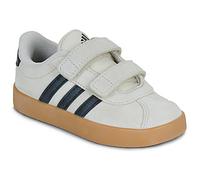 Sneaker ADIDAS SPORTSWEAR "VL COURT 3.0", Mädchen, Gr. 25, cloud weiß, core schwarz, alumina, Leder, Synthetik, Schuhe Sneaker, inspiriert vom Design des adidas Handball Spezial, für Kinder (98970113-