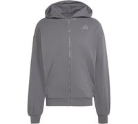 Adidas Kit Small Logo Full-Zip Herren Kapuzensweater, grau 3XL