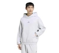 Adidas Herren Kapuzensweater Kit Small Logo – grau – Größe L
