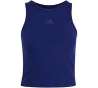 adidas Kit Small Logo Rib Tanktop Damen KS7836 - dark blue XS