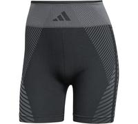 adidas Knitted Training 5“ Leggings Damen JE3210 - black/grey six M