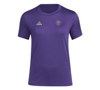 adidas Kurzärmeliges T-Shirt für Damen, Regal Purple/Orlando City Sc, 3XL