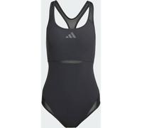 ADIDAS LANELUX Y-BACK MESH SWIMSUIT (JX938) 34 Black