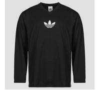 adidas Langarmshirt adidas Originals Adicolor Mesh Long Sleeve in Schwarz EU M