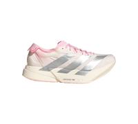 Adidas - Laufschuhe - Damen / Frauen - Adizero Adios Pro 4 - Adizero Adios Pro 4 W Core White/Silver Metallic/Clear Pink für Damen - Größe Weiß 5 UK