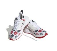 adidas Laufschuhe Fortarun 2.0 (Freizeit, Cloudfoam, Schnürsenkel) weiss/rot Mädchen, Größe Euro (US) 35,5 (3,5)