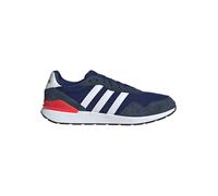adidas Leder-Laufschuhe "RUN 60s" in Dunkelblau - Größe 43 1/3 | Herren Schnuerschuhe