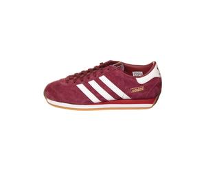adidas Leder-Sneakers "Country Japan" in Rot - Größe 42 2/3 | Damen Sneakers
