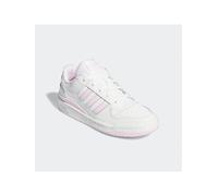 Sneaker ADIDAS ORIGINALS "FORUM LOW CL", Damen, Gr. 37, weiß (cloud weiß, clear pink, cloud weiß), Baumwolle, Synthetik, Schuhe Sneaker (90972347-37) cloud weiß, clear pink, cloud weiß
