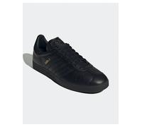 adidas Leder-Sneakers "Gazelle" in Schwarz - Größe 38,5 | Damen Sneakers