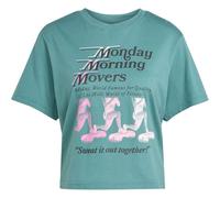 LES MILLS MOVERS GRAPHIC T-SHIRT Preloved Teal L