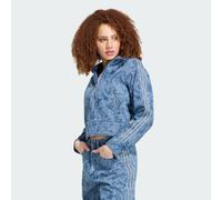 Outdoorjacke ADIDAS ORIGINALS "ADIDAS LIBERTY LONDON FIREBIRD", Damen, Gr. XL, blau (medium vintage denim, light denim), Obermaterial: 100% Baumwolle, Jacken Outdoorjacke (53628335-XL) medium vintage