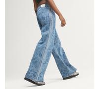 ADIDAS LIBERTY LONDON FIREBIRD MID RISE JEANSHOSE, GERADES BEIN Denim Blue / Light Denim 28-34