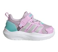 Sneaker ADIDAS SPORTSWEAR "LIGHTORAMA RUNNER INFANTS", Damen, Gr. 24, ice lavender, silber metallic, flash aqua, Synthetik, Textil, Schuhe Sneaker, für Kinder, mit Blink Funktion (71969335-24) ice lav