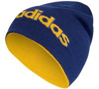 adidas Linear Beanie KS4528 - dark blue/dual indigo/crew yellow 58 - 60 cm