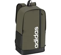 Adidas, Linear Bp, Rucksack, Fokus Oliv/Schwarz/Weiß, Ns, Unisex-Erwachsener