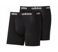 adidas Essentials Linear Brief 2 Pack schwarz/weiss Größe M
