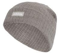 adidas Linear Cuff Mütze (Größe 58CM, grey heather-solid grey-white)