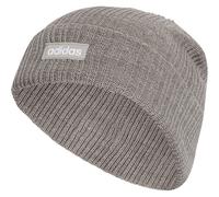 adidas Linear Cuff Mütze (Größe 60cm, grey heather-solid grey-white)