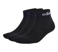 Adidas Linear Cushioned Ankle 3er-Pack Socken, schwarz L