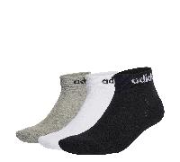 adidas C LIN Ankle 3er Pack Socken Damen|Herren grau 43