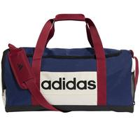 adidas Linear Colourblocking-Style Duffle Trainingstasche M KE5542 - dark blue/off white/active maroon