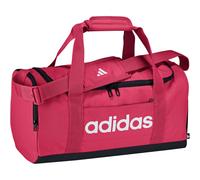 adidas Unisex Essentials Linear Duffel Bag Duffel_Bag, Power pink/White, S
