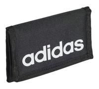 Adidas Unisex LINEAR Wallet, Black/White, One Size
