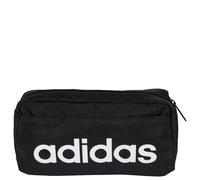 adidas Unisex LINEAR BUMBAG, Black/White, One Size