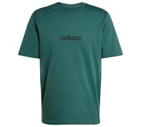 adidas ESSENTIALS SINGLE JERSEY EMBROIDERED LOGO Herren T-Shirt, dunkelgrün, größe XXXL