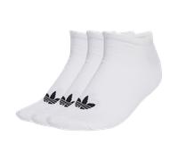 Sportsocken ADIDAS ORIGINALS "LINER SOCKS 3P", Herren, Gr. L (43/45), weiß (weiß, weiß, weiß), Obermaterial: 73% Baumwolle, 24% Polyester, 2% Elasthan, 1% sonstige Fasern, Socken (26783837-L) weiß, we