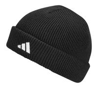 adidas Unisex Kinder Little Kids 3 Stripes Beanie, Black, XS