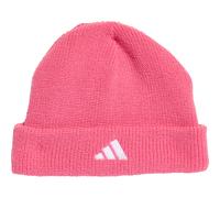 Adidas Unisex Kinder Little Kids 3 Stripes Beanie, Pink Fusion, XS