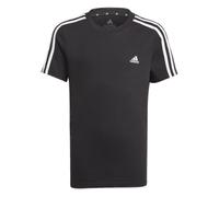 adidas Kinder T-Shirt Essentials 3S Cotton Tee IC9135 128 Black/White