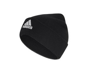 adidas Logo Beanie Mütze schwarz / weiß Erwachsene M