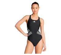 Adidas Badeanzug Logo C-Back - Schwarz/Weiß - Damen Größe 38