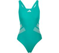 Adidas Logo C-back Damen Badeanzug, grün 38