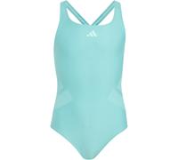 Badeanzug ADIDAS PERFORMANCE "BB CBCK SUIT Y", Mädchen, Gr. 140, N-Gr, blau (mint ton), Obermaterial: 78% Polyester, 22% Elasthan, Badeanzüge Badeanzug (86375826-140) mint ton