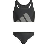 Adidas Logo C-Back Bikini SET Mädchen Bikini, schwarz 164